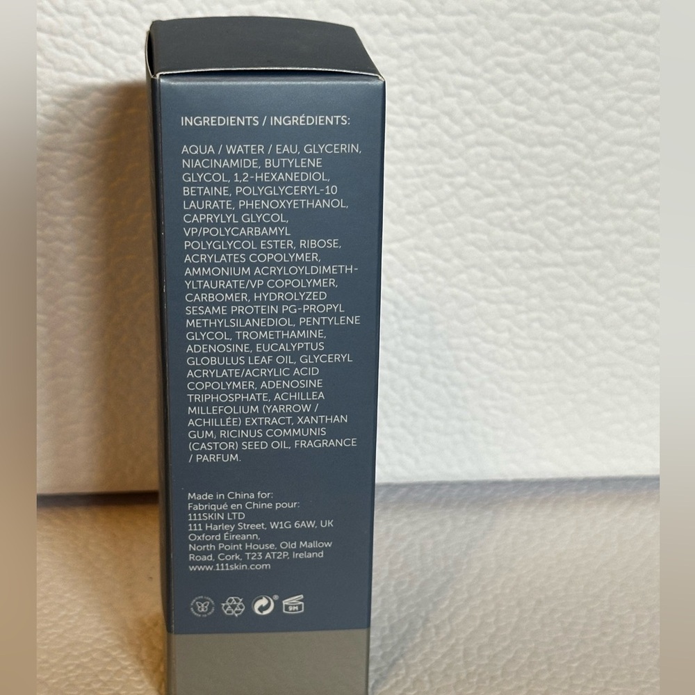 🆕 111SKIN - Cryo Atp Sports Booster Serum 20mL NIB - Picture 7 of 7